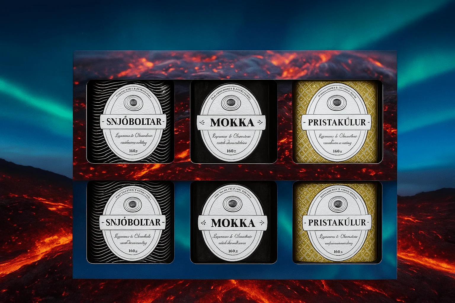 Icelandic Chocolate Gift Set – Lava & Northern Lights Editions - Image 6