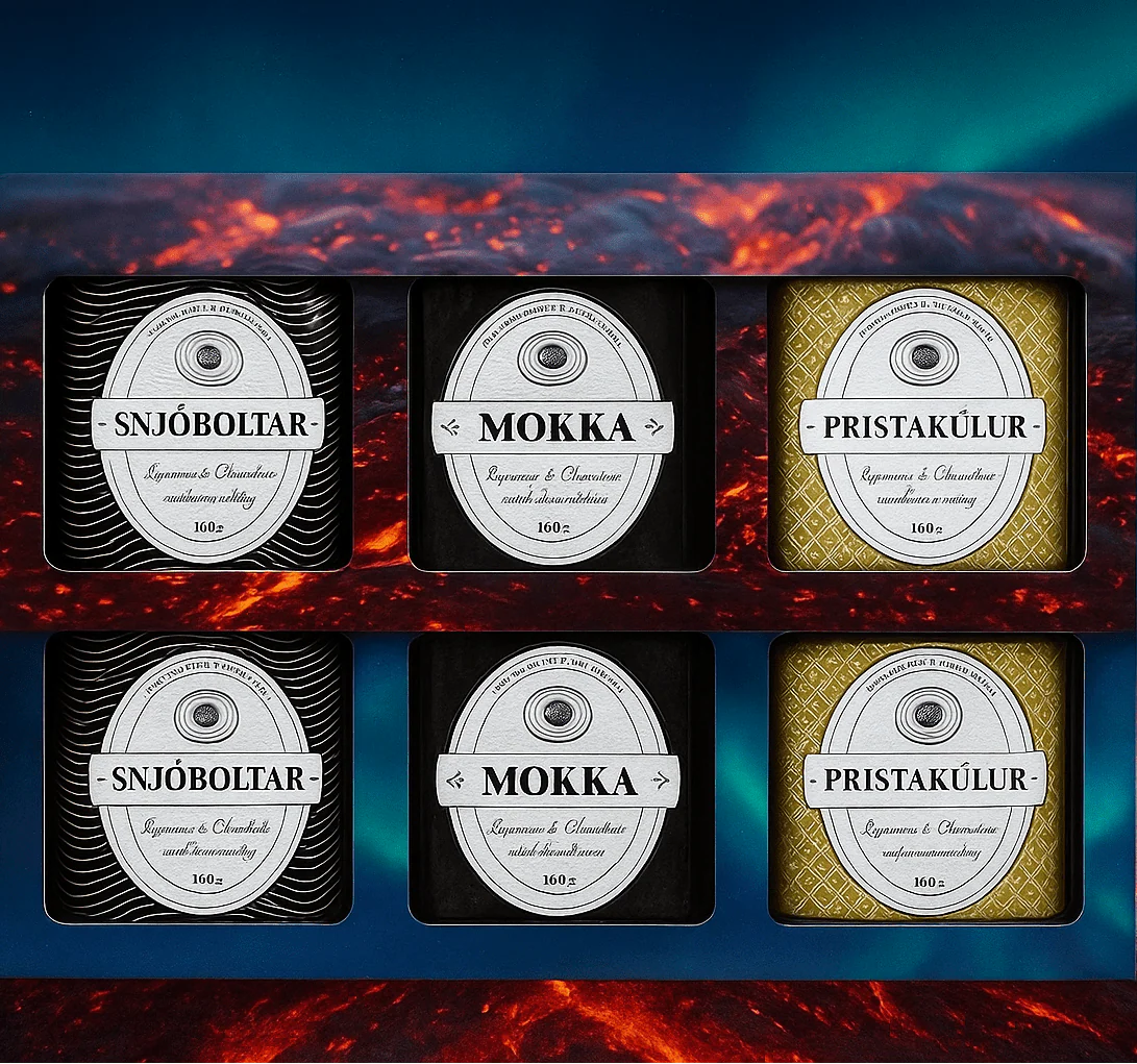 Icelandic Chocolate Gift Set – Lava & Northern Lights Editions - Image 7